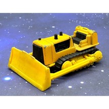 Tootsie Toy Caterpillar Bulldozer Yellow Construction Truck Digger Tootsietoy Vi - £13.19 GBP