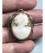 ESTATE PR ST Co. Providence Stock Co 1/20 12K GF Cameo Brooch - $55.56 CAD