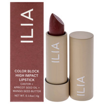 Color Block Lipstick - Rosette by ILIA Beauty for Women - 0.14 oz Lipstick - $25.54