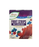 SIMPLY NATURE Wildberry Fruit Strips, 21 count - $11.62