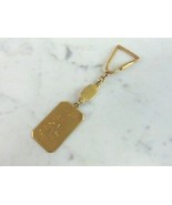Vintage Estate 18k Yellow Gold Keychain Tag FOB 18.0g  E5041 - £2,140.85 GBP