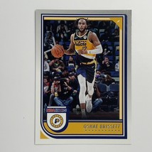 2022-23 Panini Hoops Basketball Oshae Brissett Base #57 Indiana Pacers - £1.55 GBP