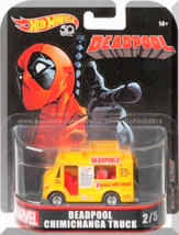 Hot Wheels - Deadpool Chimichanga Truck: &#39;18 Replica Entertainment - Marvel #2/5 - £10.22 GBP