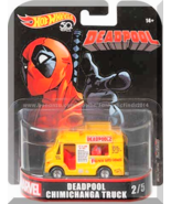 Hot Wheels - Deadpool Chimichanga Truck: &#39;18 Replica Entertainment - Mar... - £10.37 GBP