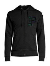 Polo Ralph Lauren Double Tech Plaid P Patch Zip up Hoodie Sz XL - £96.31 GBP