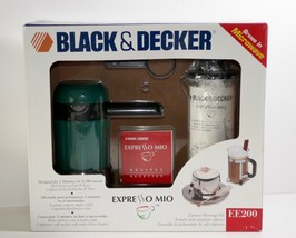 Black &amp; Decker Express Mio # EE200 Microwavable Espresso Kit SEALED - £9.58 GBP