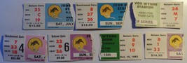 Hamilton Tiger Cats CFL 7 Vintage Ticket Stubs 1983 Ivor Wynne Stadium Montreal - £10.18 GBP