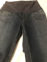 Gap Maternity Jeans Women&#39;s Stretch Blue Boot Cut 5 Pocket Size 6 X 31 - £19.39 GBP