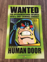 SIGNED Marvel Comics SLAM-GIRL HUMAN DOOR NYCC 2022  Poster 1st Appearance - £235.88 GBP