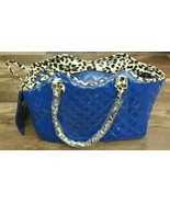 New Blue Sweet Bowe Petcare Dog Cat Bag Carrier Tote Handbag 38x19x30cm - $60.49