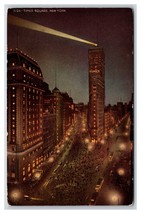 Times Square Night View Ny Nyc New York Unp Db Postcard V17 - £3.85 GBP