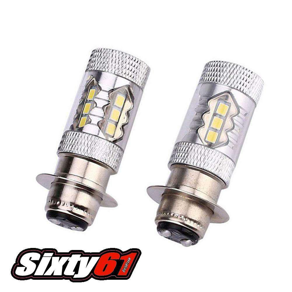 Yamaha Raptor 125 250 350 660R 700 700R 2001-2025 LED Headlight Bulb 35W... - $37.90