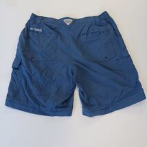 Columbia PFG Blood & Guts III Convertible Pants Men's Shorts (34×9) SHORTS ONLY image 2
