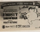 Frosty The Snowman Print Ad christmas Tpa15 - $5.93