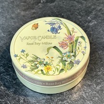 Vintage 1983 Rose Bay Willow Country Diary Collection Single Wick Tin Ca... - €8,54 EUR