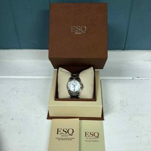 Ladies ESQ by Movado women’s watch in original box manual - $120.29