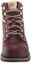 Cat Women&#39;s Paisley 6&quot; Steel Toe Lace Up Leather Work Boot Tawny Size 8.... - £59.98 GBP