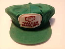 VTG Valley Blox Inc. Supply Patch Cap Hat Harrisonburg Virginia Block Gr... - $22.55