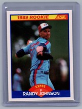 1989 Score #645 Randy Johnson Card RC Rookie Card Montreal Expos - £1.54 GBP