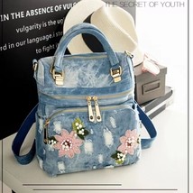 Brand New cowboy backpack trend Fashion featuree street shooting women&#39;s bag for - £58.66 GBP