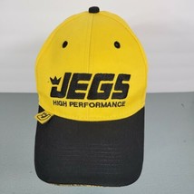 jegs high performance hat yellow and black adjustable great shape  - £4.70 GBP