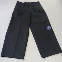 Dickies RN#20697 Boys Black Pleated Front Uniform Pants Size 8H/25W (25×20) image 13