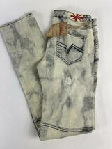 Machine Men&#39;s Denver Gray Tone Jeans Straight Leg Jeans Size W 32 L 32 - $624.81 MXN