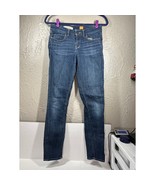 Anthropologie Pilcro And The Letterpress Jean Women 26 Blue Denim Pant 2... - $30.77 CAD