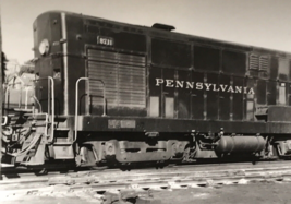 Pennsylvania Railroad Train PRR #8711 FS-12m Locomotive B&amp;W Photo Oil City PA - £7.56 GBP