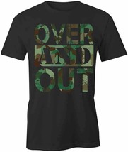 Over And Out T Shirt Tee Short-Sleeved Cotton Clothing Military Veterans S1BCA738 - £18.63 GBP+