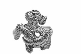 Sterling Silver .925 Dragon Ring!! - £74.72 GBP