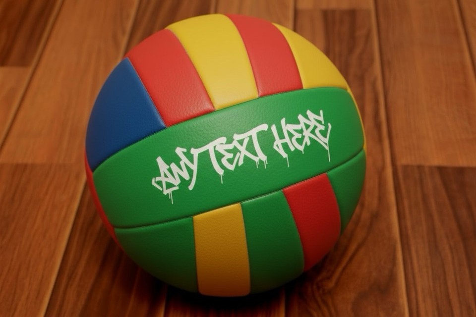 Personalized Painted Custom Hand-Painted Football Item image 2