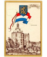 Postcard Greetings from Holland Enkhuizen Erven Lucas Bols Distillers Am... - £3.95 GBP