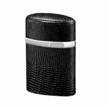 Bizard and Co. - The &quot;Triple Jet&quot; Table Lighter - Lizard Pattern Black - £103.94 GBP