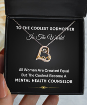 Mental Health Counselor Godmother Necklace Gifts - Love Pendant Jewelry  - £39.92 GBP