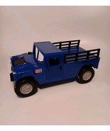 Blue Humvee Toy Truck Missing Brush Guard and Passenger Door - $181.86 MXN