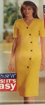 Butterick See &amp; Sew Sewing Pattern 6882 Misses Dress Very Easy Career Work Uncut - £2.98 GBP