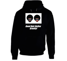 Good Hair (black) Hoodie - $42.54