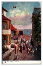 High Street V iew Clovelly England UK UNP Raphael Tuck unp DB Postcard W8 - £3.58 GBP