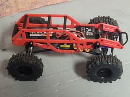 EXCLUSIVE RED BOMBER CAGE KIT COMPATIBLE WITH SCX24 VIPER V1 V2 RC TRUCK - £44.11 GBP
