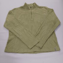 Columbia AL2639 Women’s Green Glacial 1/4 Zip Fleece Sweatshirt Size Medium image 15