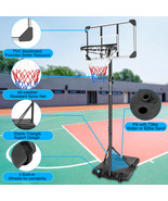 Adjustable Portable Basketball Hoop, 28&quot; Backboard, Indoor/Outdoor with ... - $1,498.58 MXN