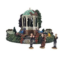 Thomas Kinkade Hawthorne Village Evening Serenade Gazebo 79742 Retired Building - £27.65 GBP