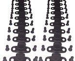 10 PK + Screws Black Military Canvas Tarp Twist Tie Connector Fastener - $34.95
