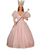 Women&#39;s Glinda the Good Witch Dress Theater Costume Small Pink - £393.17 GBP