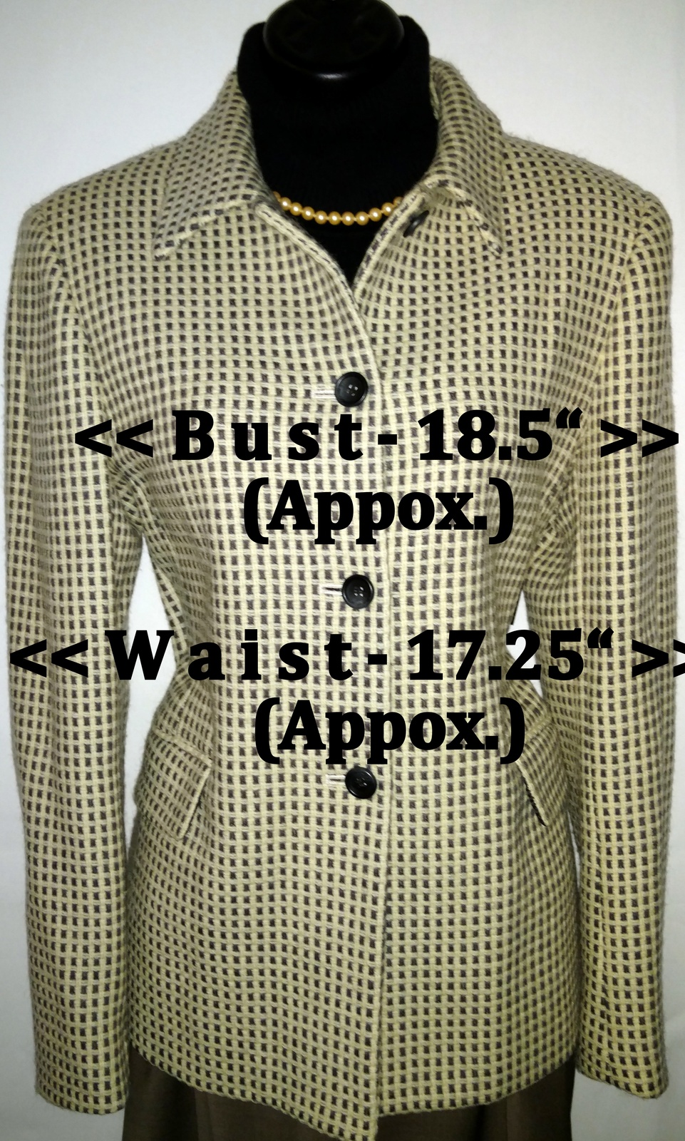 Women's button closure wool coat - Anne Klein 2 Item image 3