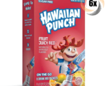 6x Packs Hawaiian Punch Juicy Fruit Red Drink Mix | 8 Singles Each | .75oz - £13.61 GBP