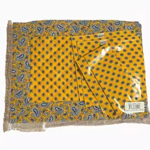 MISTRAL Marseilles Quimper France 9pc Quilted Placemats Napkins &amp; Breadb... - $120.00