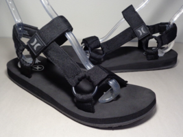 Hurley Size 9 M RIVER Black Sport Sandals New Men&#39;s Shoes - £78.34 GBP