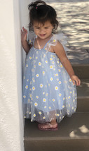 Blue Toddler summer dress, Tulle dress Toddler, Toddler dress Princess d... - £27.96 GBP
